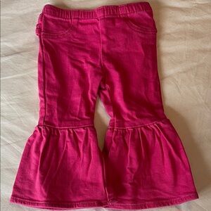 Wrangler Girls Fuchsia Flare Leggings